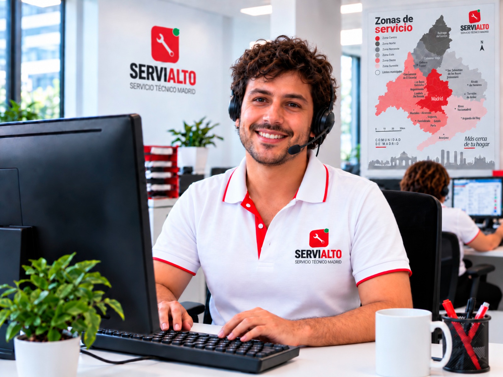 Atención al cliente de Servialto en Madrid